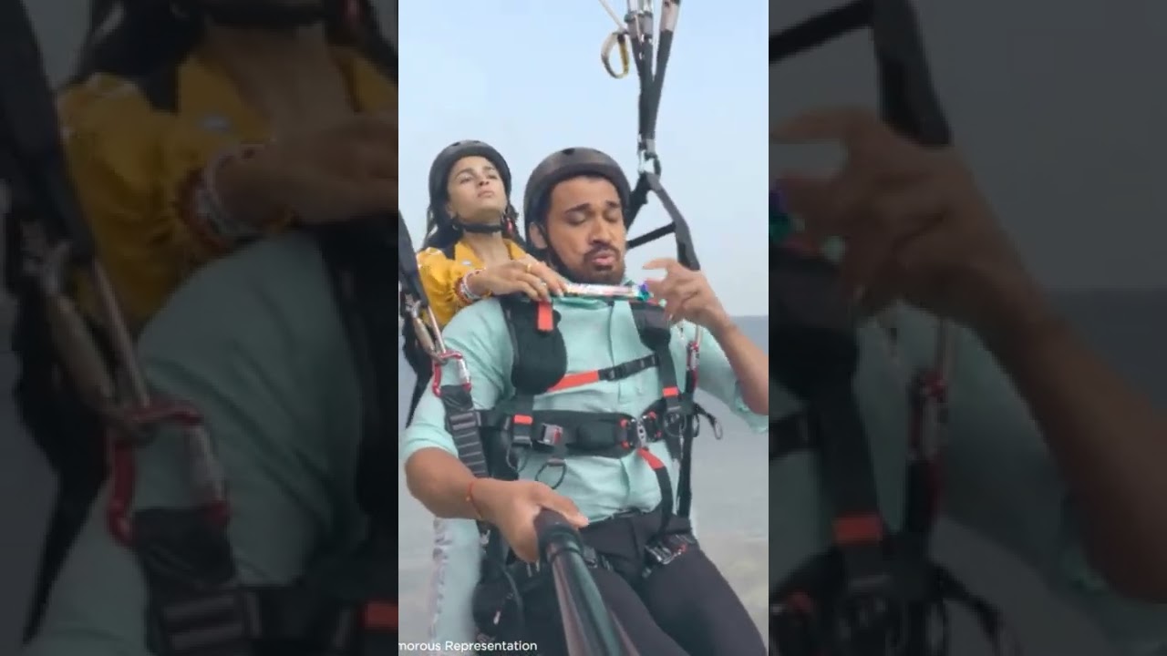 Shooting with Alia bhatt. Who Said A meme Can't achive the heights? 