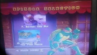 TMNT 1987 Season 2 DVD Menu Walkthrough