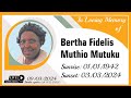 Celebrating the beautiful life of bertha fidelis muthio mutuku