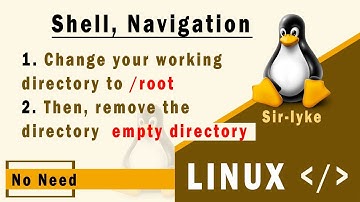 Shell Navigation (All Task Completed With Explanation) All in Linux Terminal