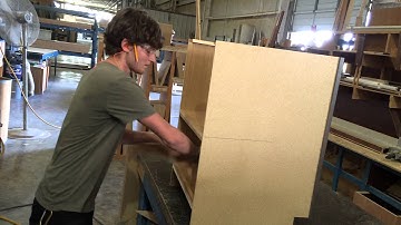 How to build a base cabinet in two minutes