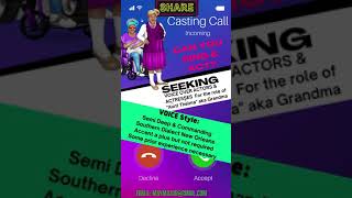 Casting Call 🚨🚨🚨🚨 Voice Actors