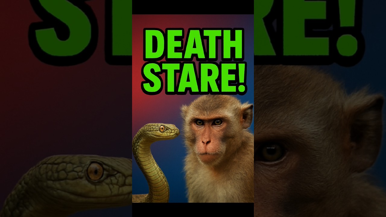 Cobra vs Monkey: Deadly Jungle Standoff – Who Will Survive?” 
