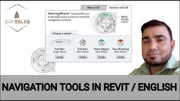 NAVIGATION TOOLS IN REVIT / NAVIGATION BAR / STEERINGWHEEL / STEERING BAR / BIM / ENGLISH