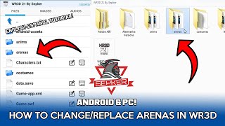 HOW TO CHANGE/REPLACE ARENAS IN WR3D MODS | ANDROID & PC screenshot 5