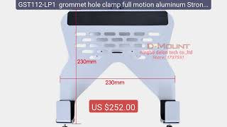 GST112-LP1  grommet hole clamp full motion aluminum Strong ... — Top Pick 2026 | Unbeatable Price!