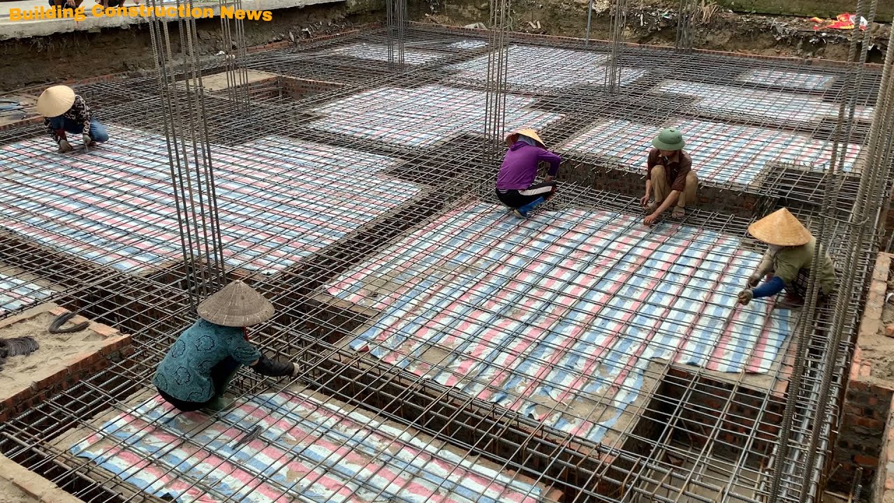 How To Build The Strongest Reinforced Concrete Foundation Beam With New