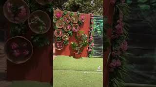 Rustic traditional weddings photo area background #rusticphotarea #photobooth #eventsdecorations