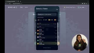 How to Buy/Swap GroveCoin (GroveSwap) - PC Web Browser screenshot 2