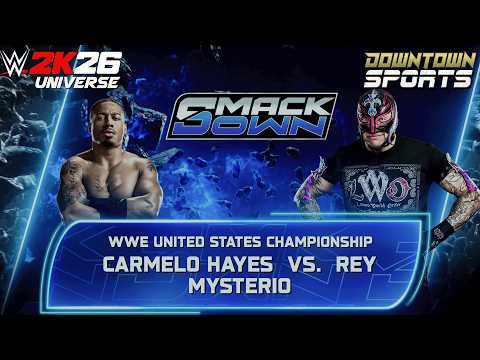Carmelo Hayes vs Rey Mysterio | Smackdown 06.05.2026 | WWE 2K26 Universe