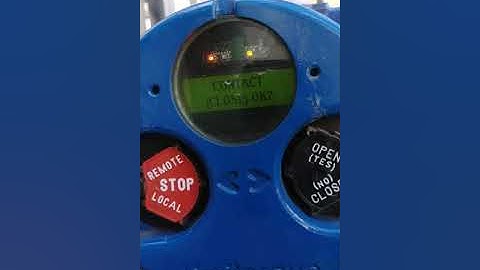 Limitorque MX actuator change relay contacts settings