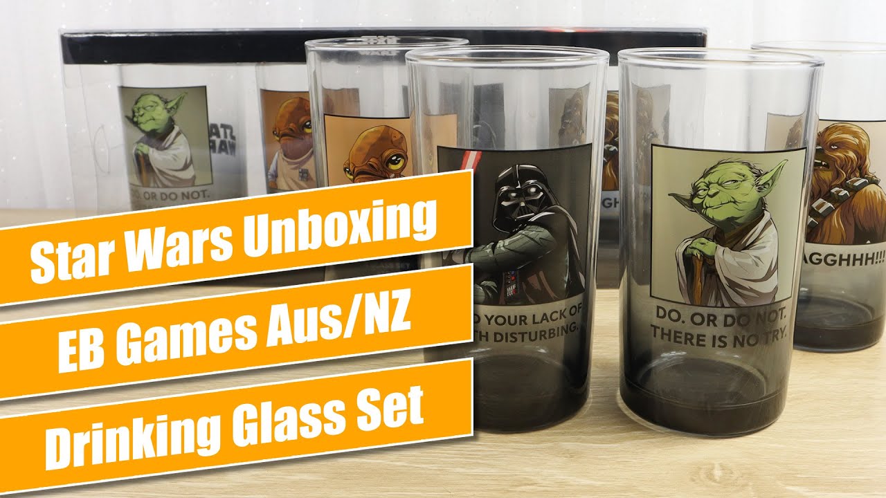 Star Wars Drinking Glasses (EB Games Australia & New Zealand