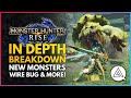 Monster Hunter Rise | In Depth Trailer Breakdown - New Monsters, Weapon moves, Pet Dog and More!