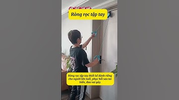 Ròng rọc tiện lợi giúp cha luyện tập phục hồi chức năng cánh.tay  #dungcutaptay #shortvideo