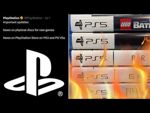 Will Sony Backtrack On Ending Physical Games? | Spawncast #470