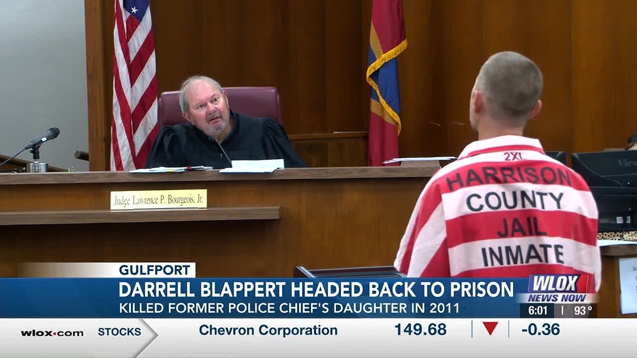 Gulfport man killed former police chief's daughter, now headed back to ...