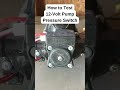How To Test The Pressure Switch On A 12 Volt Pump Shorts 