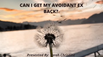 WHEN THE AVOIDANT REALIZES THEY MAY HAVE LOST YOU FOREVER, THIS HAPPENS