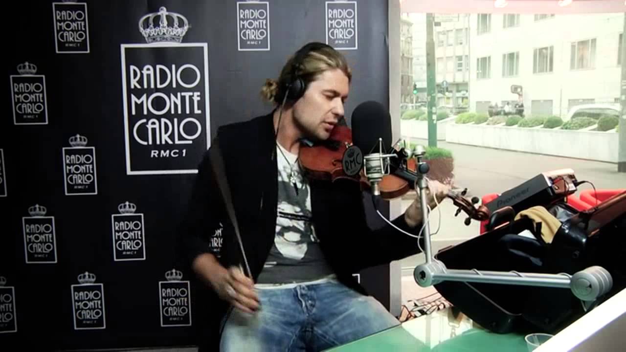 David Garrett ~ courtesy of Radio Monte Carlo. HD