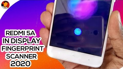 Redmi 5a Finally Enable In Screen Fingerprint | How To Enable Fingerprint Any Xiaomi Device 2020