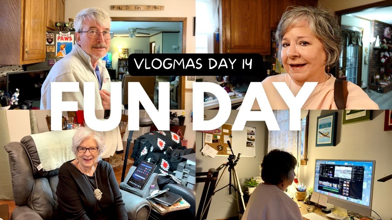 Vlogmas Day 14:  Spending Time with Mom and Spending Time with My Spouse | Enjoying the Season