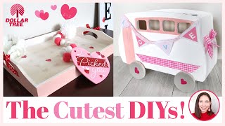 SUPER SWEET Valentines Day Dollar Tree DIYs