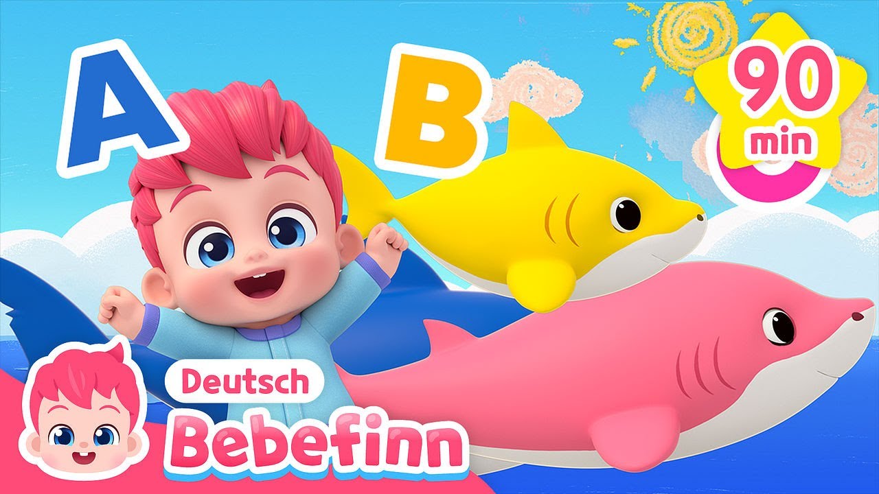 Lerne Zahlen, ABC und erste Wörter 📚ㅣMixㅣLernen für KleinkinderㅣBebefinn Deutsch - Kinderlieder