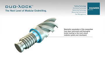 HAIMER Duo-Lock™ - The Next Level of Modular Endmilling