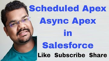Async Apex in Salesforce | Scheduled Apex with Example | Asynchronous Apex