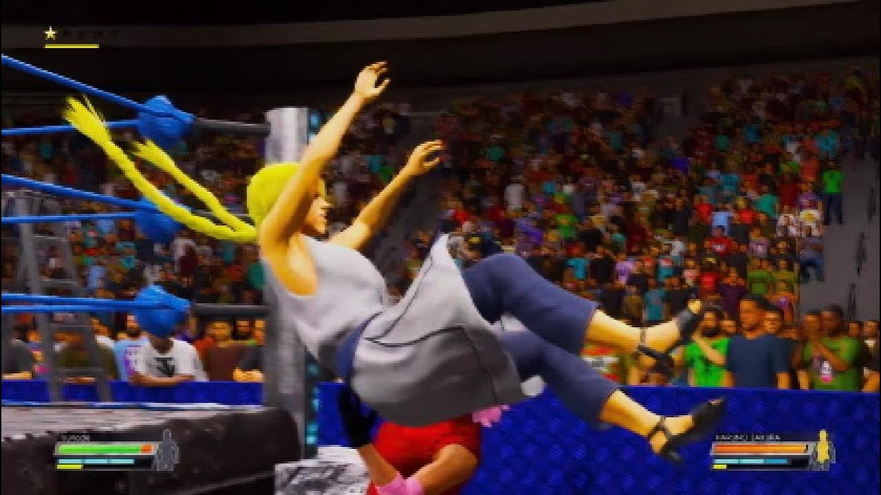 Sakura Vs Tsunade WWE 2K22