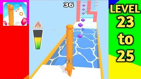 Long Neck Run - All Levels Gameplay updated Android,ios | Long Neck Run level 23-25 | Game the Chain