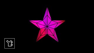 Star in Rainbow Gradient Animated GIF for Pattern Designers screenshot 4