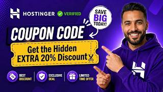 Hostinger Coupon Code 2026 ✅ Get the Biggest Verified Discount