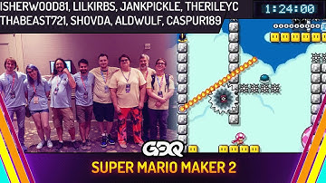 Super Mario Maker 2 - Isherwood81 LilKirbs JankPickle TheRileyC Thabeast721 shovda Aldwulf Caspur189