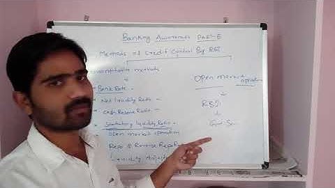 Banking Awareness Part 5 Bank rate NLR SLR Repo Reverse Repo MSF Priority Sector