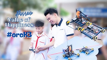 Turn Your Passion into a Value that Creates Happiness. #nhanlaptrinh #robotics #orck3 #thayphucstem