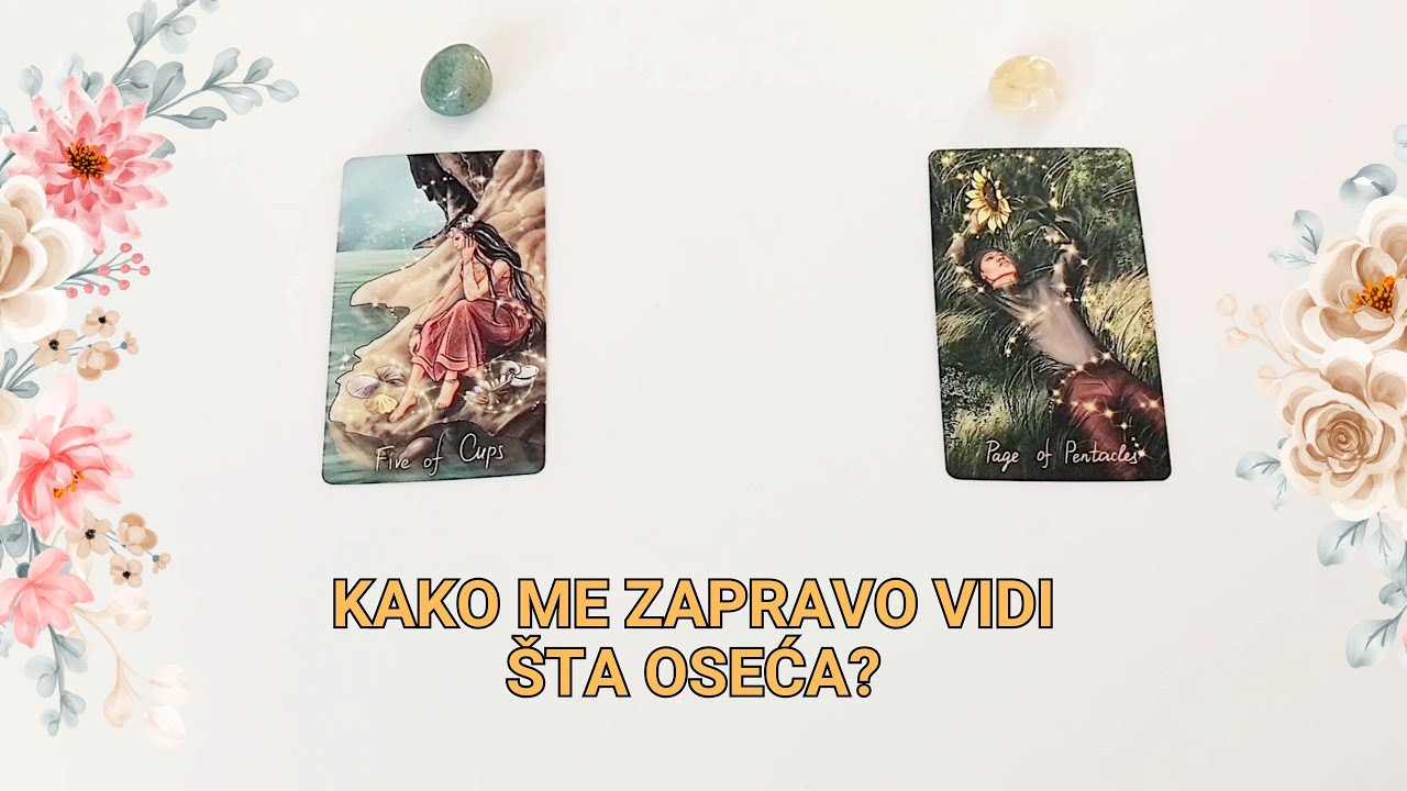 Kako me zapravo vidi i šta oseća prema meni ❤️👀✨