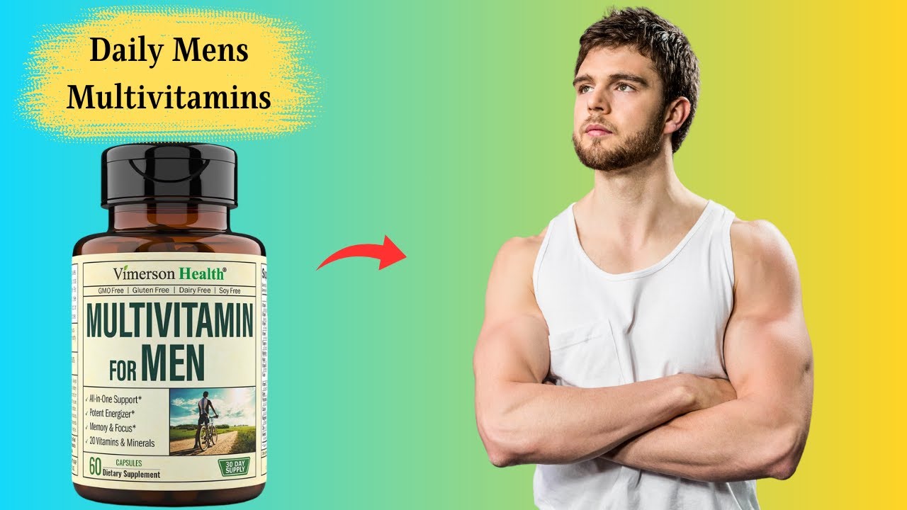 Vimerson Health Multivitamin for Men Daily Mens Multivitamins