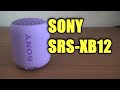 SONY  SRS-XB12  Sound Test