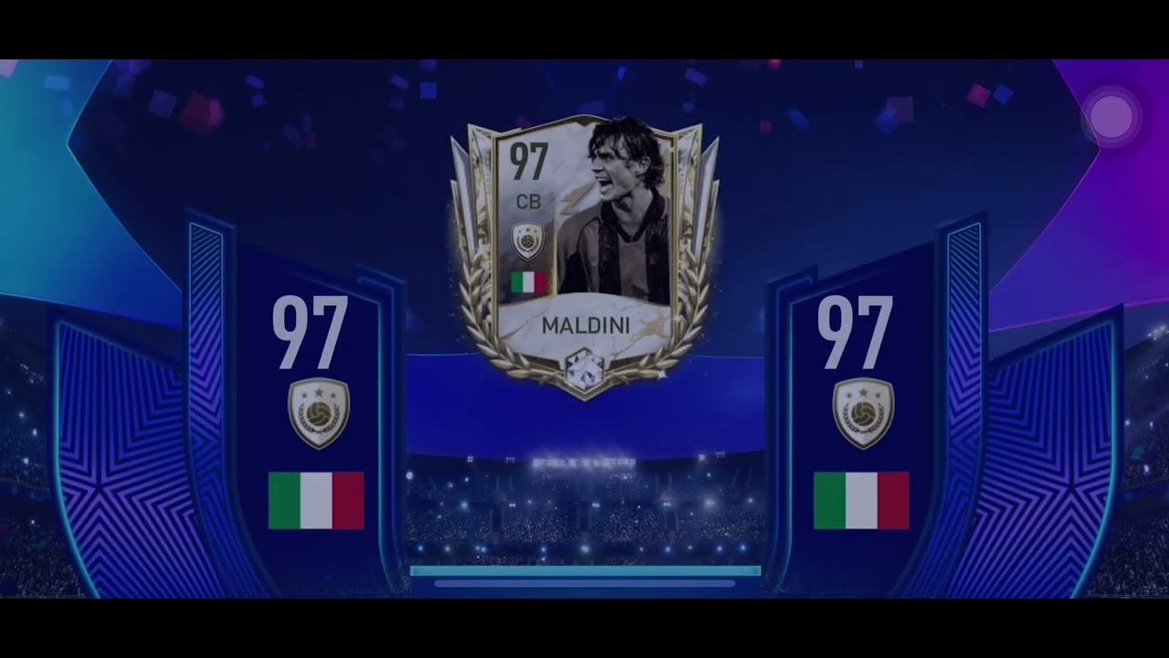 P.Maldini 🇮🇹 Prime icon walkout! - FIFA MOBILE 22 ⚽️🎮