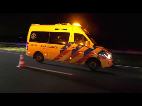 Ongeval A73 Reuver 16-11-2021