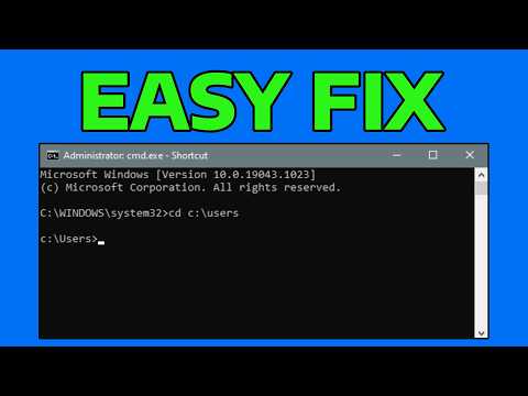 How To Fix CMD C:\Windows\System32 Missing in Windows
