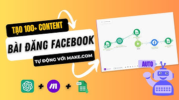 Tạo 100+ Content Đăng Facebook Hoàn Toàn Tự Động Mỗi Ngày Với Chat GPT Và Make.com | DEMO
