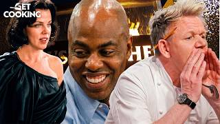 Gordon Ramsay Hosts Kevin Frazier & Debi Mazar | Hell's Kitchen USA