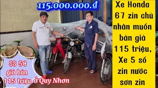 Review Honda 67 nước sơn zin dè trước sau zin giá 115 triệu. zalo Đoàn Quý