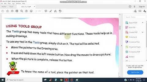 ICSE Computer Class 2 Lesson 7 Part 1