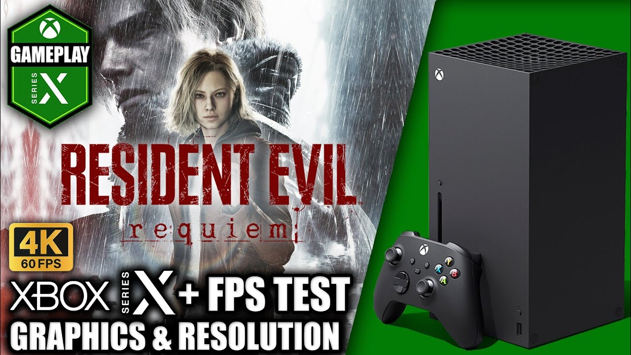 Resident Evil Requiem - Xbox Series X Gameplay + FPS Test