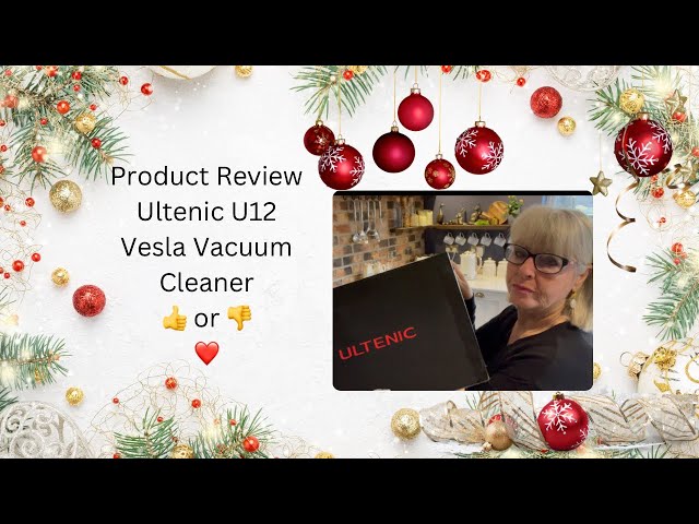 Watch Me Review The Ultenic U12 Vacuum Cleaner, what do I think ? 👍 or 👎  