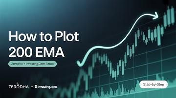 How To Plot 200 EMA in Zerodha and Investing