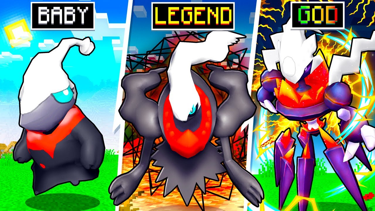 Evolving BABY LEGEND To GOD LEGEND POKEMON! (Minecraft Pixelmon